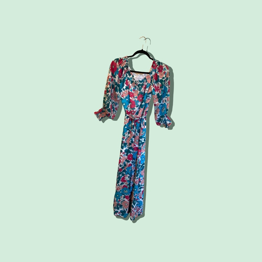 Off shoulder maxi dress